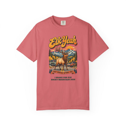 Custom Rocky Mountain National Park Elk Yeah Shirt