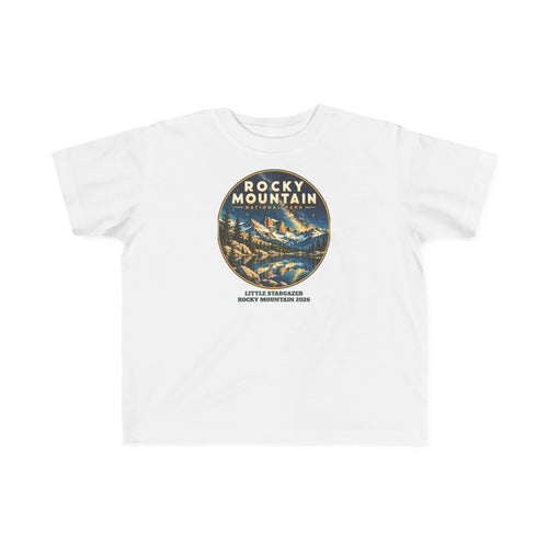 Custom Toddler Rocky Mountain National Park Night Sky Shirt