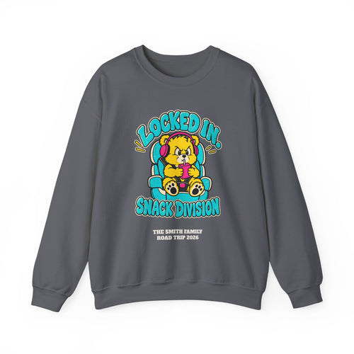 Custom Snack Division Road Trip Sweatshirt