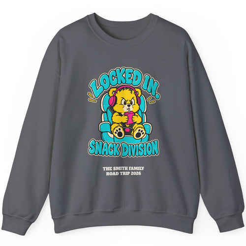 Custom Snack Division Road Trip Sweatshirt