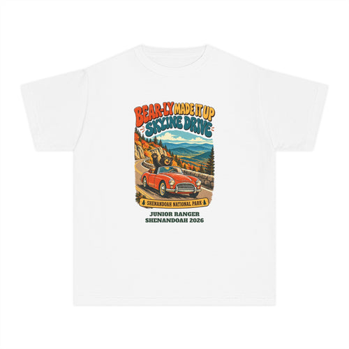 Custom Kids Shenandoah National Park Funny Bear Skyline Drive Shirt
