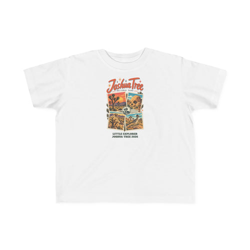 Custom Toddler Joshua Tree National Park Stamp Collage Shirt