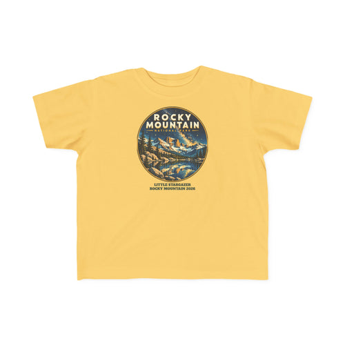 Custom Toddler Rocky Mountain National Park Night Sky Shirt