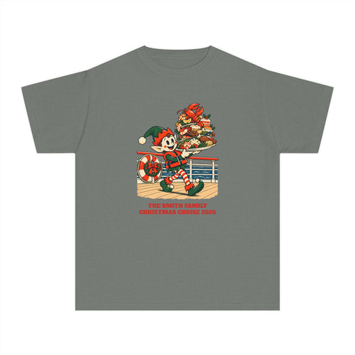 Custom Kids Elf Cruise Buffet Christmas Shirt