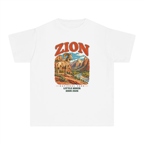 Custom Kids Zion National Park Bighorn Sheep Shirt