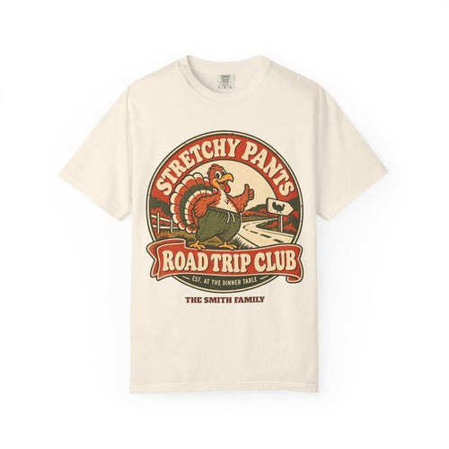 Custom Stretchy Pants Family Thanksgiving Shirt