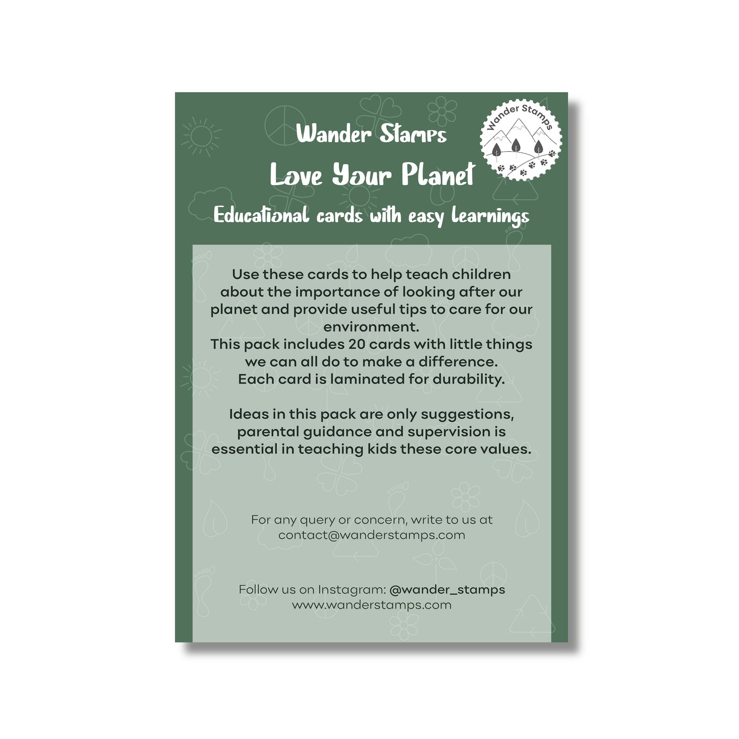 Love Your Planet Flashcards