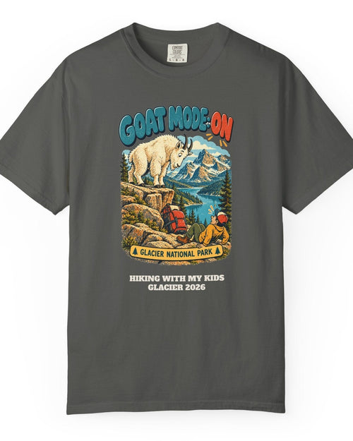 Custom Glacier National Park Funny Goat Mode Shirt