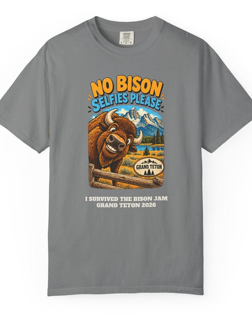 Custom Grand Teton National Park Funny Bison Shirt