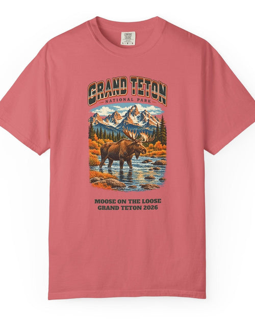 Custom Grand Teton National Park Vintage Moose Shirt