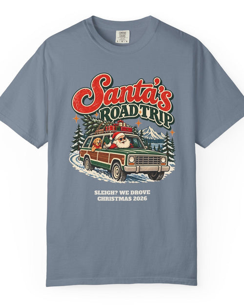 Custom Santa's Road Trip Christmas Shirt