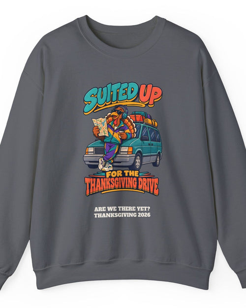 Custom Suited Up For The Thanksgiving Drive Sweatshirt