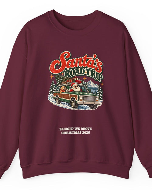 Custom Santa's Road Trip Christmas Sweatshirt