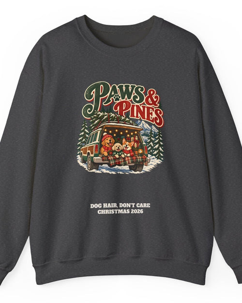 Custom Paws & Pines Christmas Dog Sweatshirt
