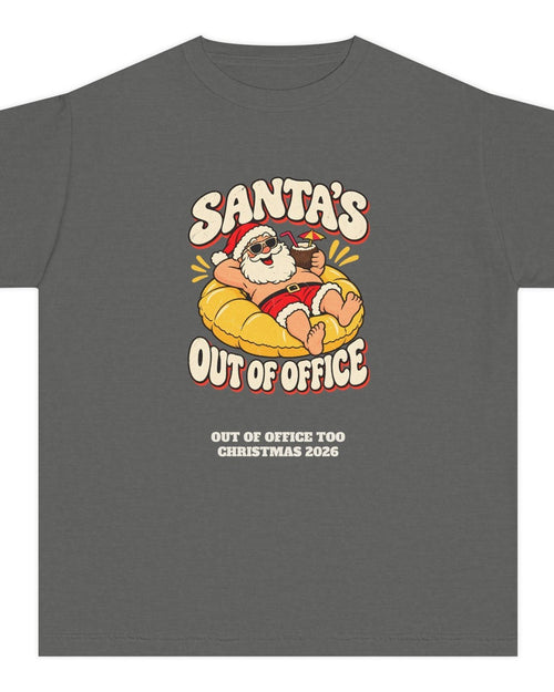 Custom Kids Santa's Out Of Office Christmas Shirt