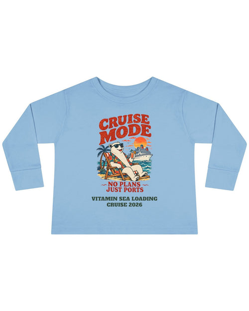 Custom Toddler Cruise Mode Family Cruise Long Sleeve Shirt