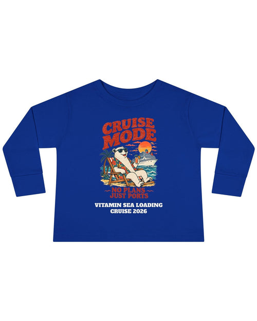 Custom Toddler Cruise Mode Family Cruise Long Sleeve Shirt