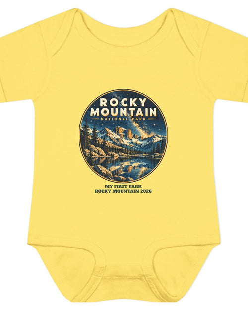 Custom Baby Rocky Mountain National Park Night Sky Onesie