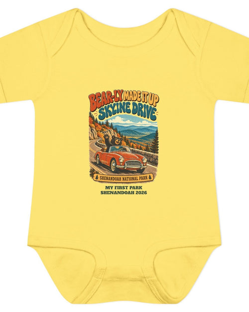 Custom Baby Shenandoah National Park Funny Bear Skyline Drive Onesie