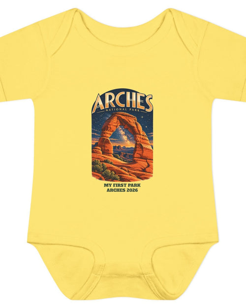 Custom Baby Arches National Park Night Sky Onesie
