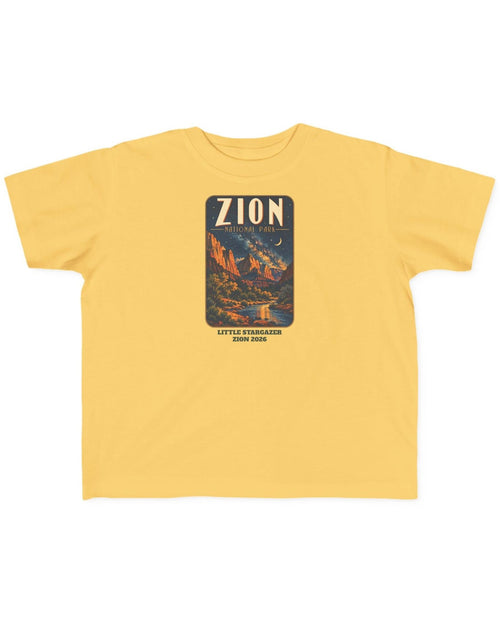 Custom Toddler Zion National Park Night Sky Shirt