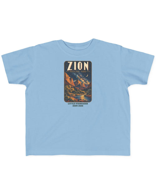 Custom Toddler Zion National Park Night Sky Shirt