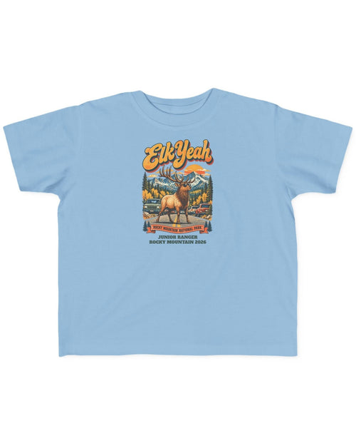 Custom Toddler Rocky Mountain National Park Elk Yeah Shirt