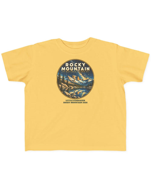 Custom Toddler Rocky Mountain National Park Night Sky Shirt