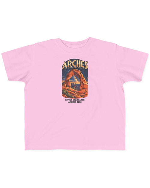 Custom Toddler Arches National Park Night Sky Shirt