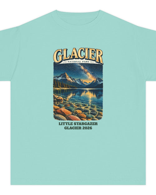 Custom Kids Glacier National Park Night Sky Shirt