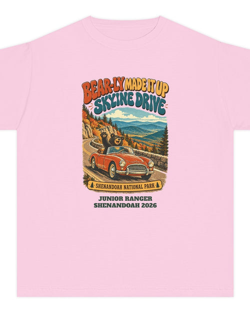 Custom Kids Shenandoah National Park Funny Bear Skyline Drive Shirt