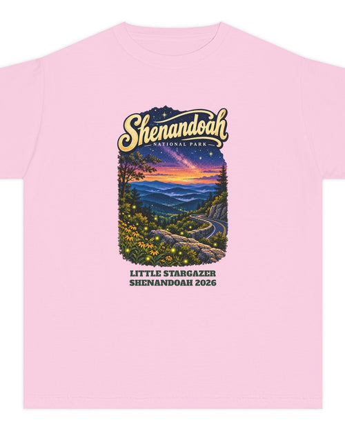 Custom Kids Shenandoah National Park Skyline Drive Night Sky Shirt