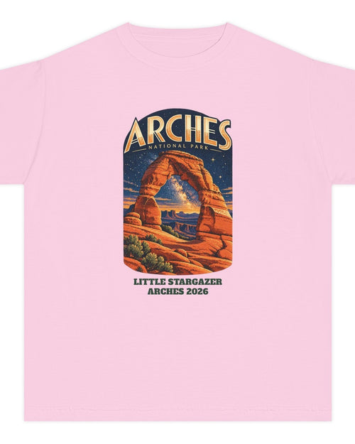 Custom Kids Arches National Park Night Sky Shirt
