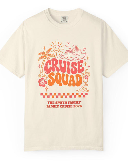 Custom Cruise Squad Retro Family Cruise Shirt