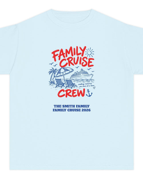 Custom Kids Family Cruise Crew Shirt