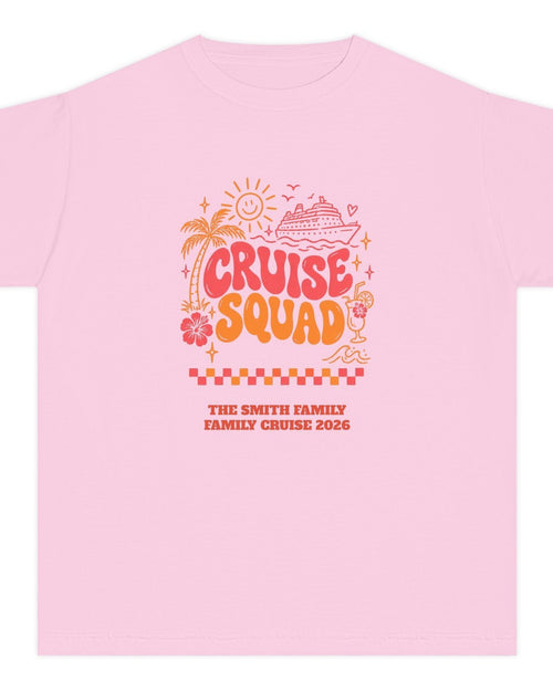 Custom Kids Cruise Squad Retro Family Cruise Shirt