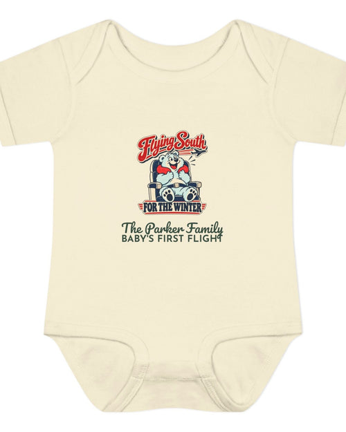 Custom Baby Flying South for the Winter Onesie