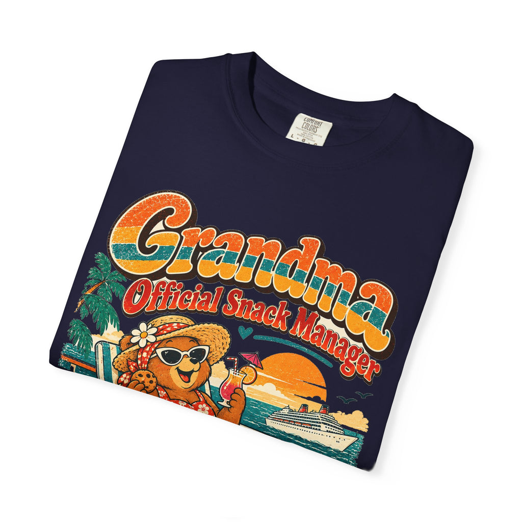 Custom Grandma Snack Manager Cruise Shirt