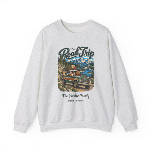 Custom Family Road Trip Sweatshirt