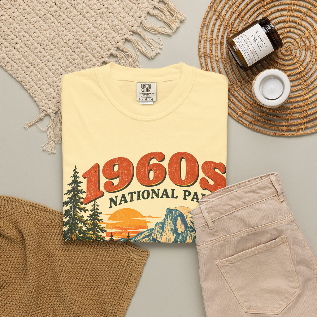 Custom 1960s National Park Family Trip Shirt