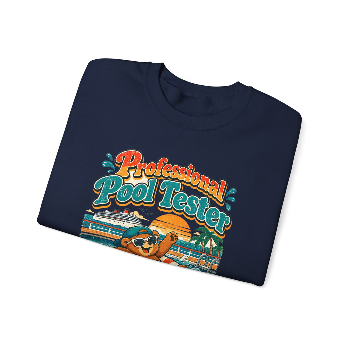 Custom Pool Tester Family Cruise Sweatshirt