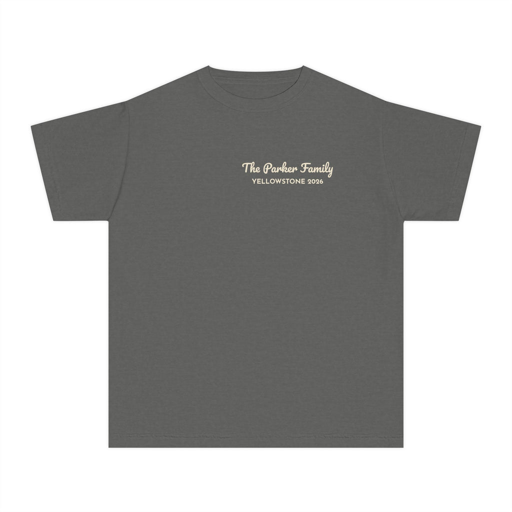 Custom Kids Yellowstone Scavenger Hunt Tee