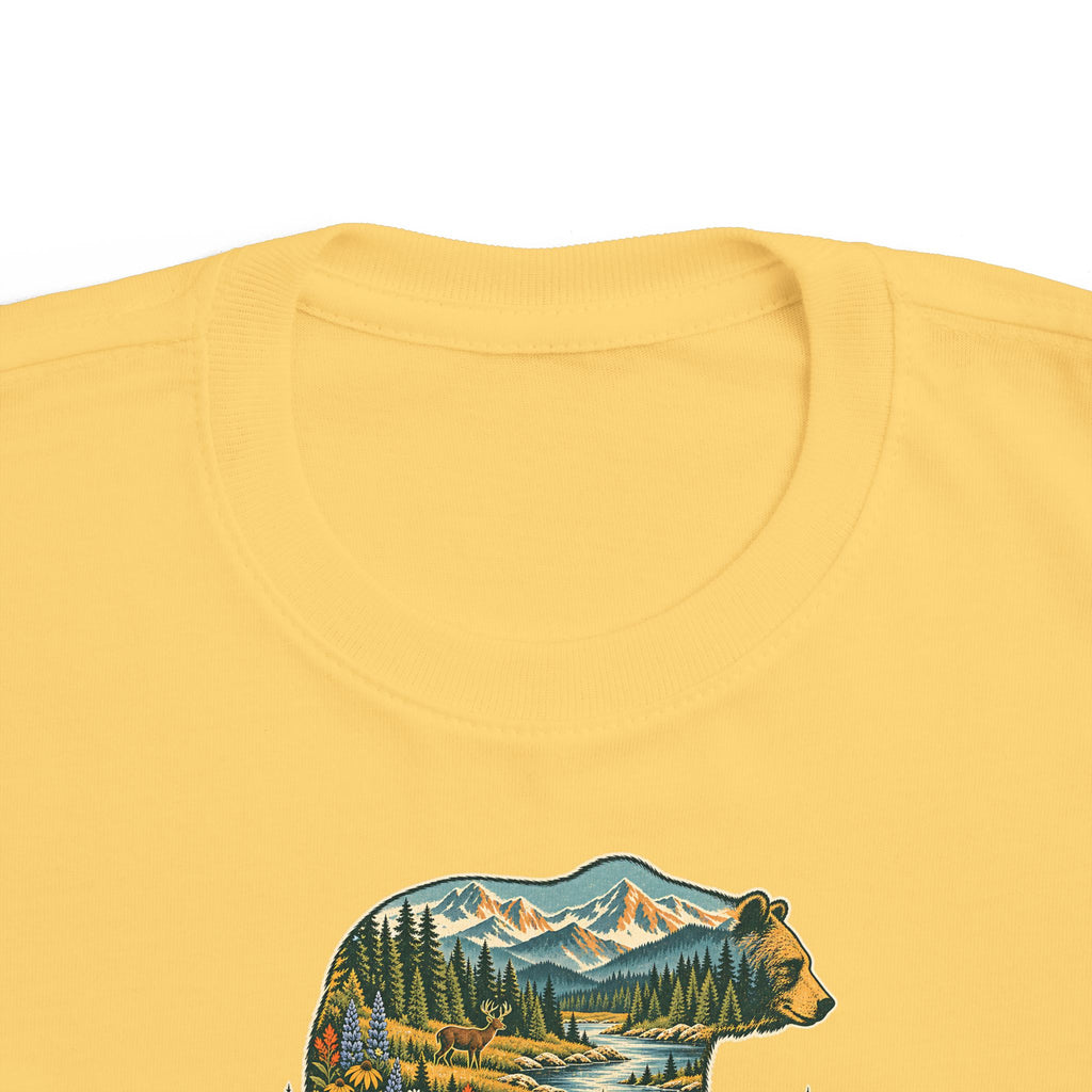 Custom Toddler National Park Bear Tee