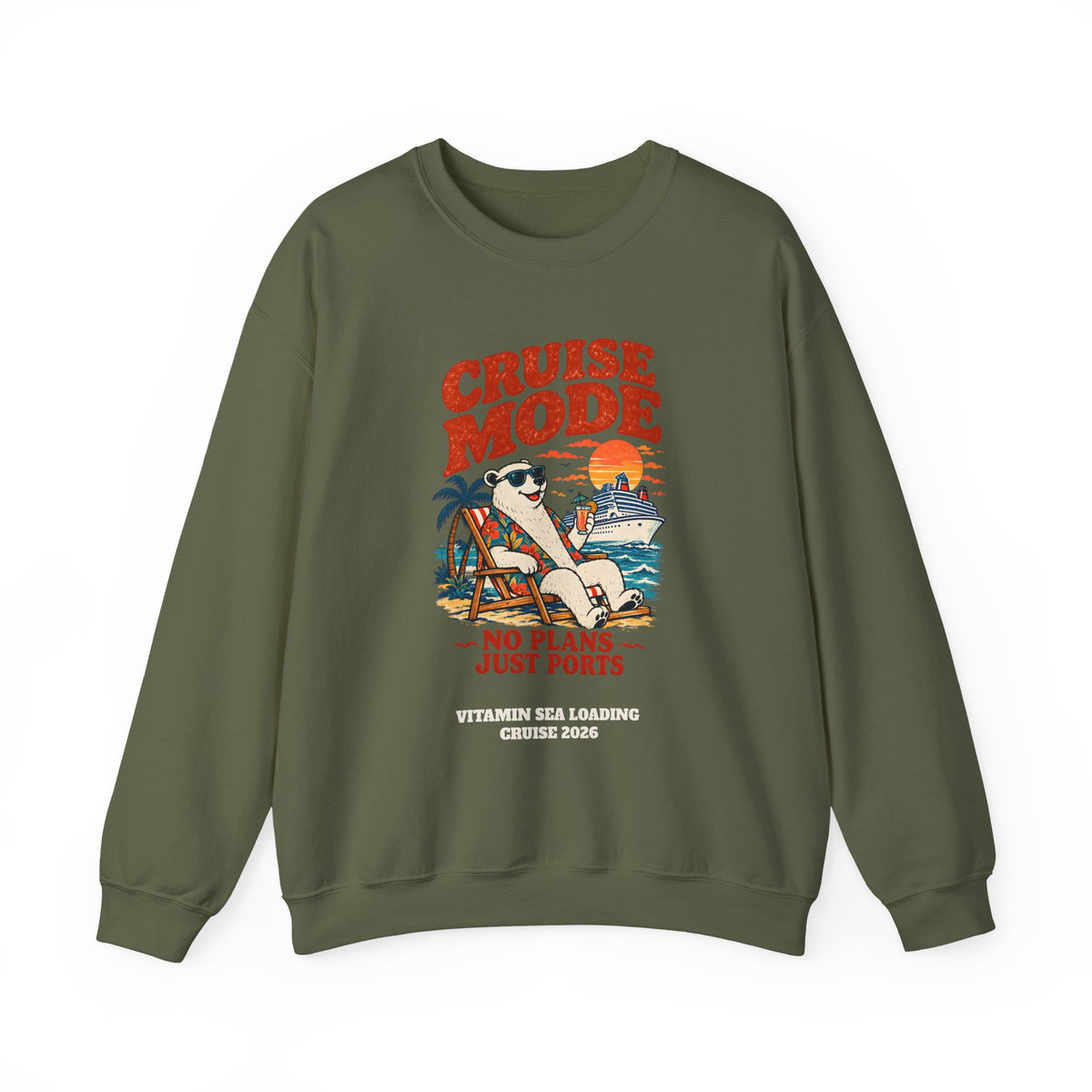 Custom Cruise Mode Family Cruise Sweatshirt