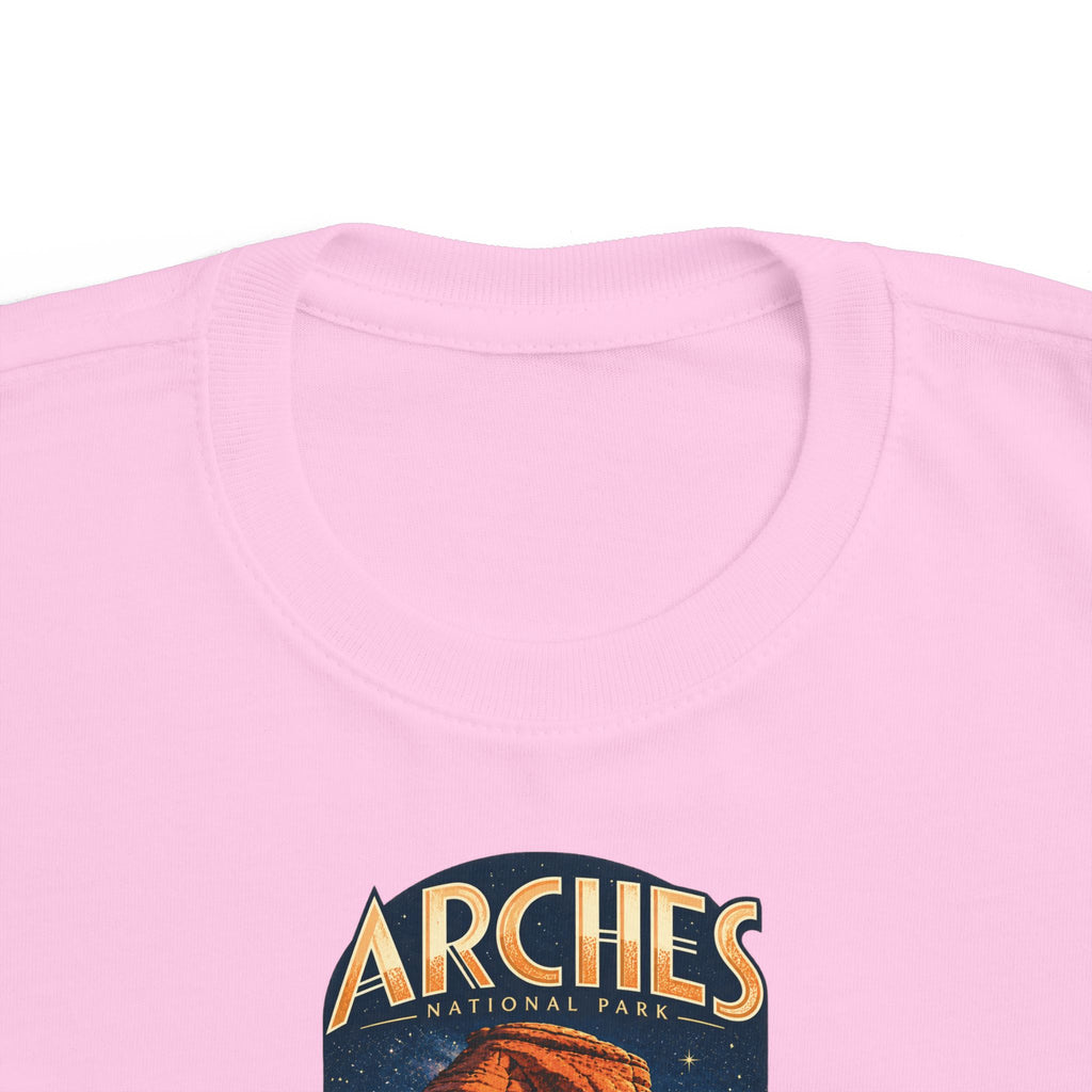 Custom Toddler Arches National Park Night Sky Shirt
