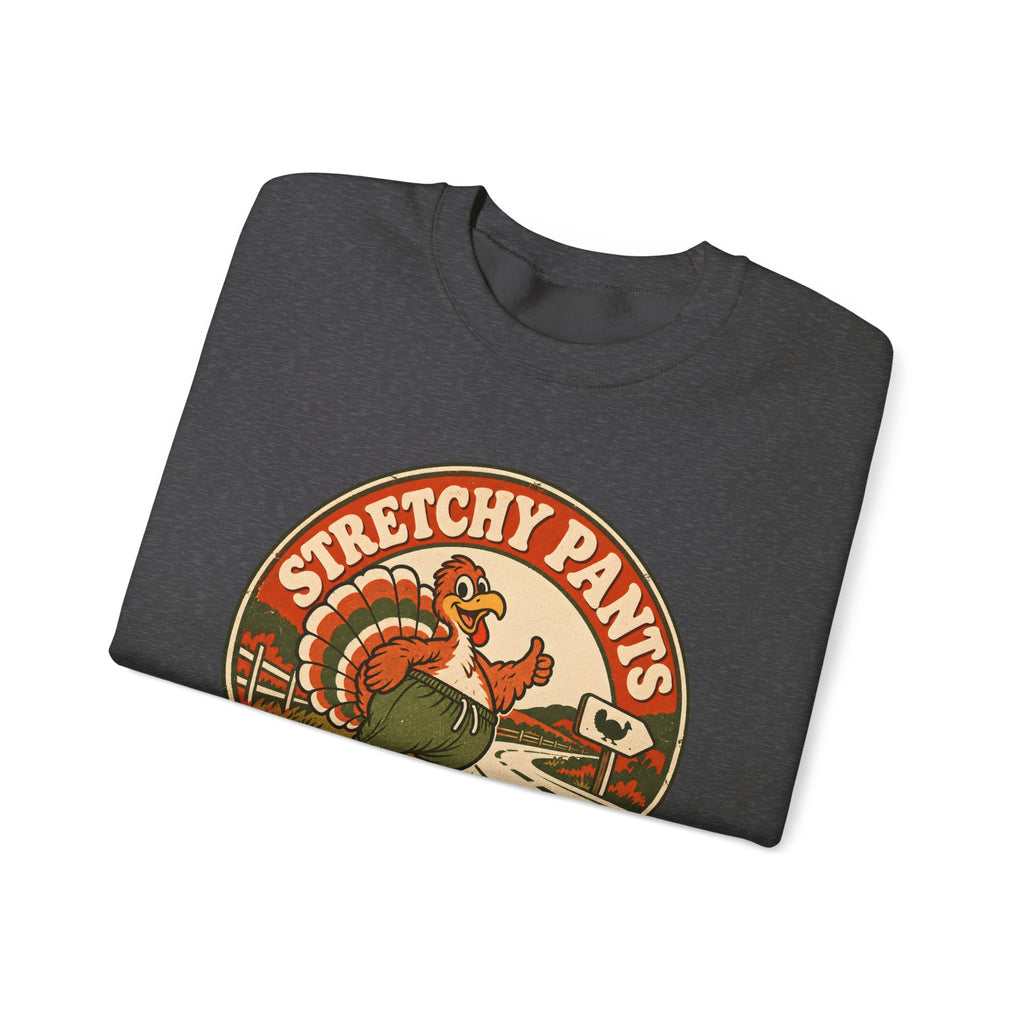 Custom Stretchy Pants Family Thanksgiving Sweatshirt
