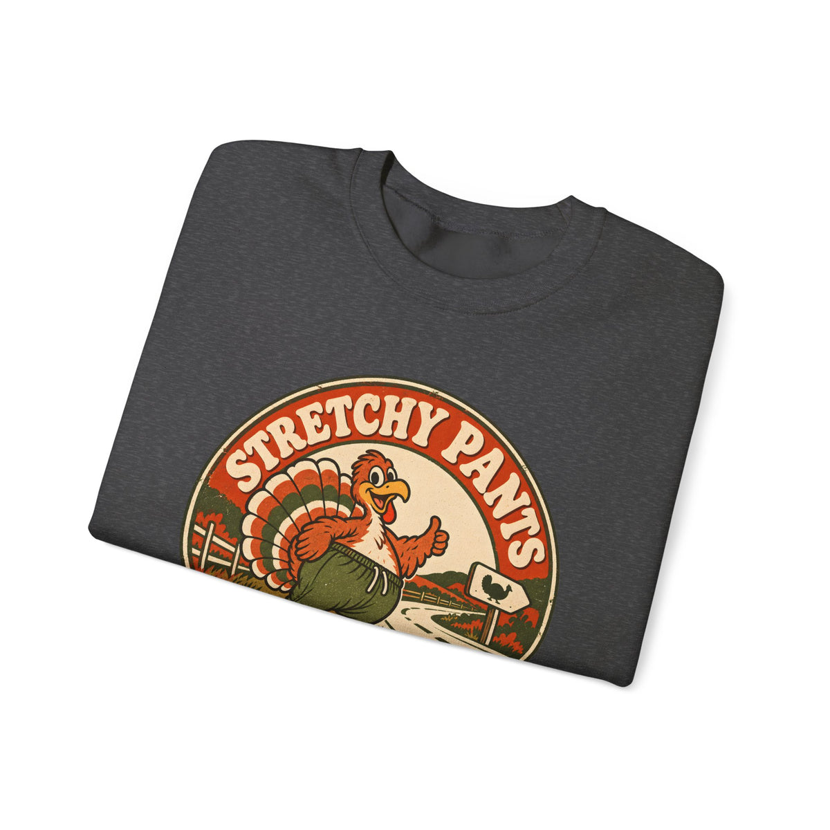 Custom Stretchy Pants Family Thanksgiving Sweatshirt