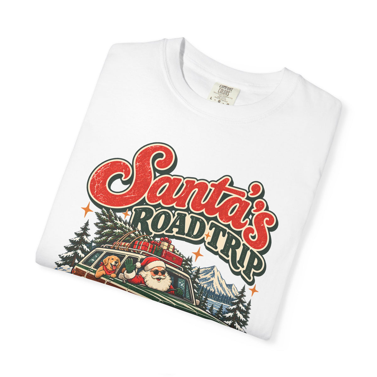 Custom Santa's Road Trip Christmas Shirt