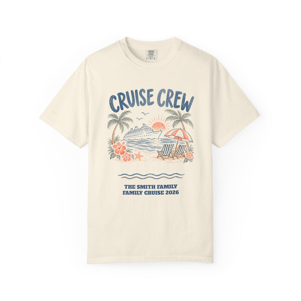 Custom Cruise Crew Beach Shirt