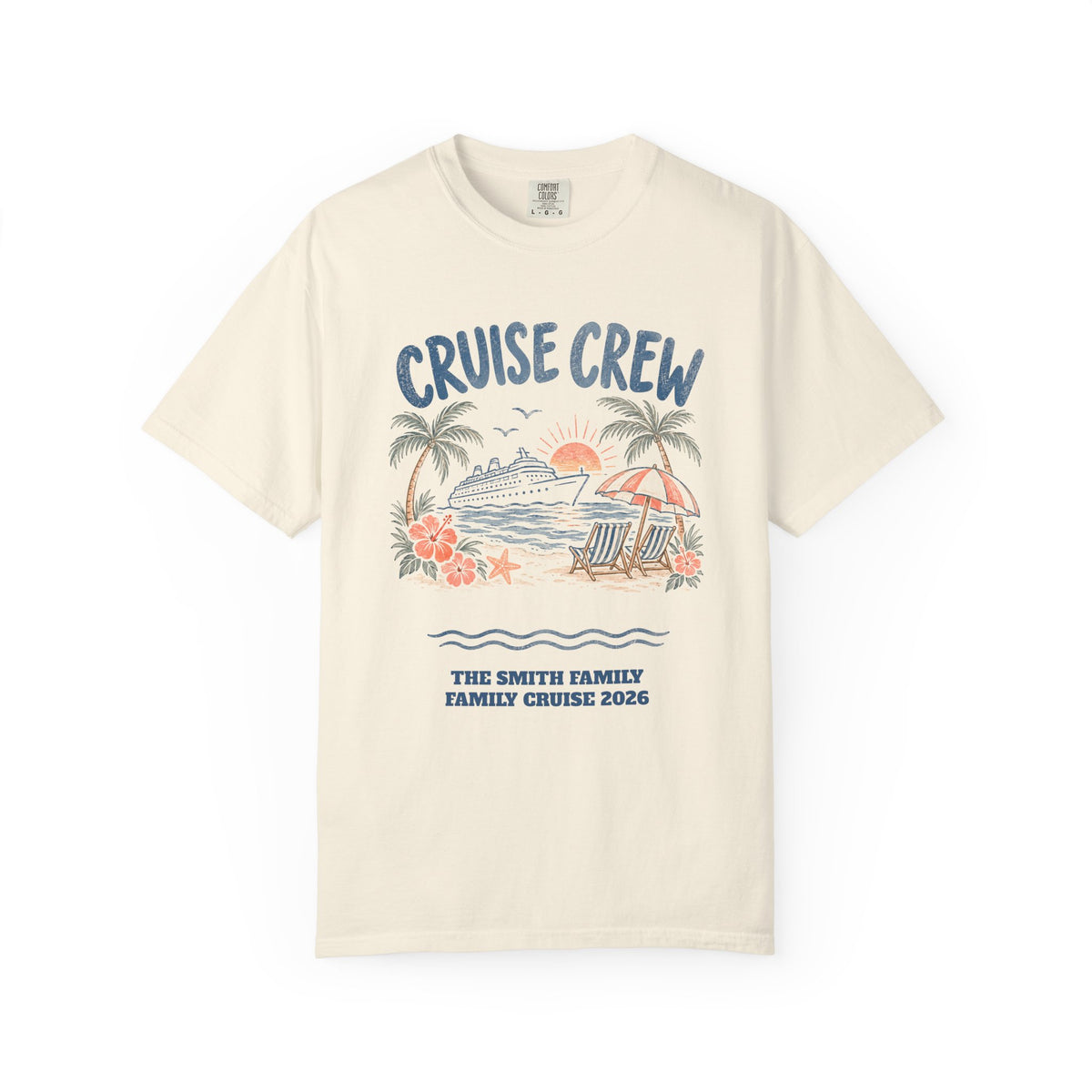 Custom Cruise Crew Beach Shirt